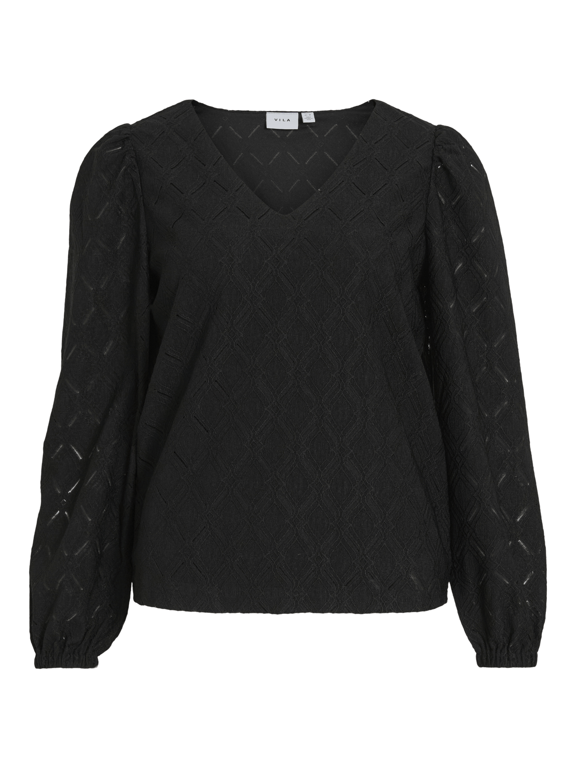 VIFERO Top - Black Beauty - VERO MODA & VILA Bergvik
